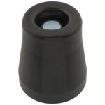 Odbojnik drzwiowy gumowy duży Ø53 mm czarny