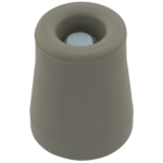 Odbojnik drzwiowy gumowy duży Ø53 mm szary