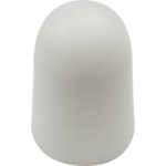 Odbojnik drzwiowy S0301 44 mm biały + zawieszka
