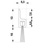 Szczotka TRIBOLLET H2-10-AN 1 m