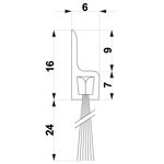 Szczotka TRIBOLLET H3-24-AN 1 m