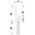 Szczotka TRIBOLLET H5-25-AN 1 m