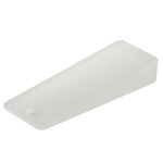 Odbojnik drzwiowy gumowy KLIN 95 x 32 mm przezroczysty