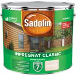 Impregnat CLASSIC HYBRYDOWY Biały Kremowy 9 l Sadolin