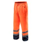 Spodnie robocze ostrzegawcze wodoodporne, pomarańczowe, rozmiar XXL NEO