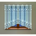 Firana gotowa 140 x 300 cm biała z taśmą marszczącą