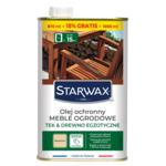 Olej ochronny 1 l+ 15% gratis Starwax