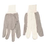 Rękawice robocze, dzianina bawełniana nakrapiana gumą, 10" Top Tools