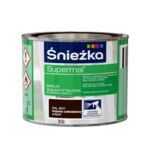 Farba emaliowa olejno-ftalowa Supermal brązowy czekoladowy 0,2 l Śnieżka 