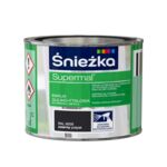 Farba emaliowa olejno-ftalowa Supermal czarny 0,2 l Śnieżka 