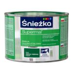 Farba emaliowa olejno-ftalowa Supermal zielona miętowa 400 ml Śnieżka 