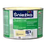 Farba emaliowa olejno-ftalowa Supermal kość słoniowa 400 ml Śnieżka 