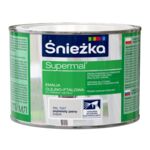 Farba emaliowa olejno-ftalowa Supermal popielaty jasny 400 ml Śnieżka 