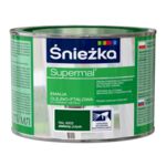 Farba emaliowa olejno-ftalowa Supermal zielony 400 ml Śnieżka 