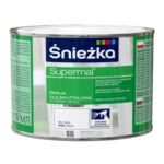 Farba emaliowa olejno-ftalowa Supermal biała 400 ml Śnieżka 