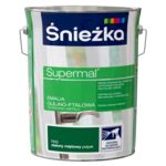 Farba emaliowa olejno-ftalowa Supermal zielona mięta 5 l Śnieżka 
