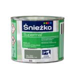 Farba emaliowa olejno-ftalowa Supermal mat popielaty 0,2 l Śnieżka