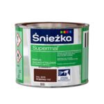 Farba emaliowa olejno-ftalowa Supermal mat brązowy 0,2 l Śnieżka