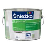 Farba emaliowa olejno-ftalowa Supermal mat biały 2,5 l Śnieżka