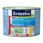 Farba emaliowa Supermal akrylowy zielony 0,4 l Śnieżka 