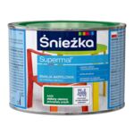 Farba emaliowa Supermal akrylowy zielony ciemny 0,4 l Śnieżka 