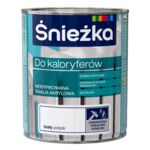 Farba emaliowa do kaloryferów biały 750 ml Śnieżka 