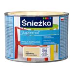 Farba emaliowa Supermal akrylowy A354 migdałowy SAT 0,4 l Śnieżka 
