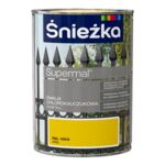 Emalia chlorokauczukowa Supermal żółty 900 ml Śnieżka 