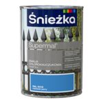 Emalia chlorokauczukowa Supermal niebieska jasna 900 ml Śnieżka 