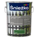 Emalia chlorokauczukowa Supermal zielony 5 l Śnieżka 