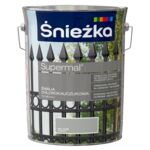 Emalia chlorokauczukowa Supermal popielata 5 l Śnieżka 