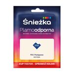 Farba lateksowa Plamoodporna  TESTER postępowa P03 30 ml Śnieżka 