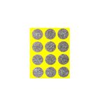 Samoprzylepne podkładki filcowe szare Premium grubość 6 mm Ø 28 ANDPOL