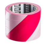 Taśma ostrzegawczo-ogrodzeniowa 901, 80 mm x 100 m SCLEY