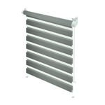 Roleta Mini Zebra Z-730, szary 42,5 x 150 cm