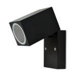 Kinkiet aluminiowy POLUX Boston SG5101 1 x GU10 czarny