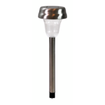 Lampa solarna OS110118 metal 7.5x33.5cm satyna