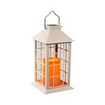 Lampa solarna POLUX latarenka biała