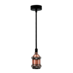 Lampa IL MIO Nola miedz DS-M-002A 1 x E27 100 cm czarno-miedziany