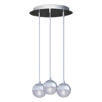 Lampa wisząca IL MIO AMARILLO MD14003057-3A srebrna