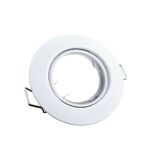 Oprawa sufitowa POLUX OPIN-IOA90W1 okrągła biała