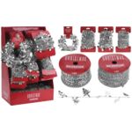 Girlanda srebrna 5 m mix