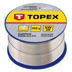 Lut cynowy 60% Sn drut 1,0 mm 100 g TOPEX