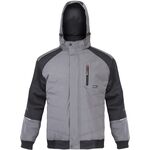 Kurtka ocieplana LAHTI PRO L40931 szaro czarna M