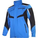 Kurtka softshell z kapturem LAHTI PRO L40930 niebiesko czarna S