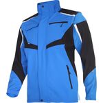 Kurtka softshell z kapturem LAHTI PRO L40930 niebiesko czarna L