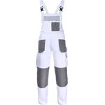 Ogrodniczki LAHTI PRO L40612 biało szare L