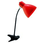 Lampka biurkowa KATI E27 RED CLIP STRÜHM