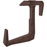 Uniwersalny uchwyt balkonowy brąz