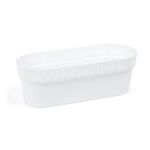 Skrzynka balkonowa Rosa 500 biała